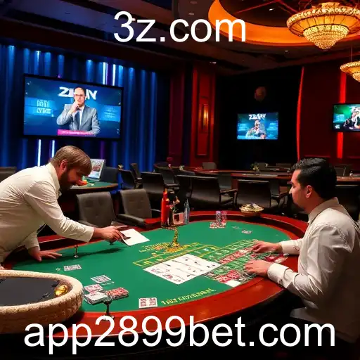 A Imersão do Cassino Ao Vivo no 2899bet